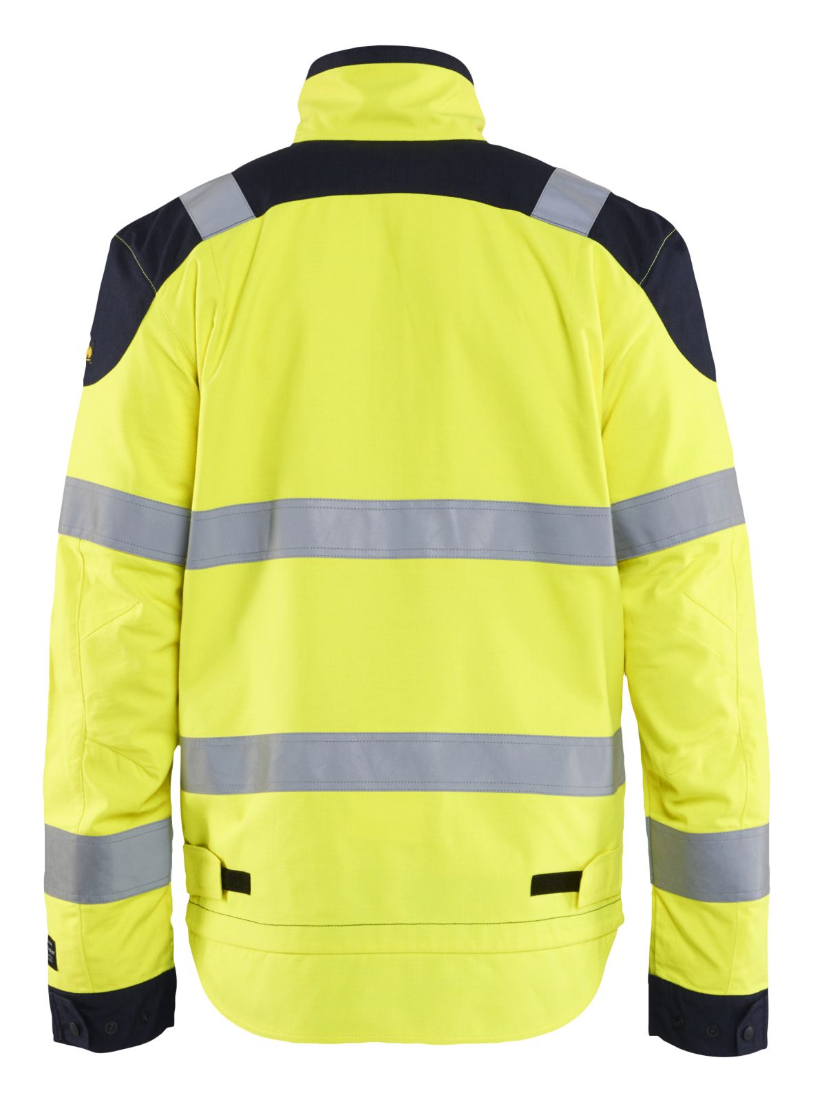 Blaklader Vlamvertragend Multinorm Jack 44181512 APC 2 inherent vlamwerend antistatisch reflectie fluo geel-marineblauw(3389)