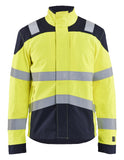 Blaklader Vlamvertragend Multinorm Jack 44181512 APC 2 inherent vlamwerend antistatisch reflectie fluo geel-marineblauw(3389)