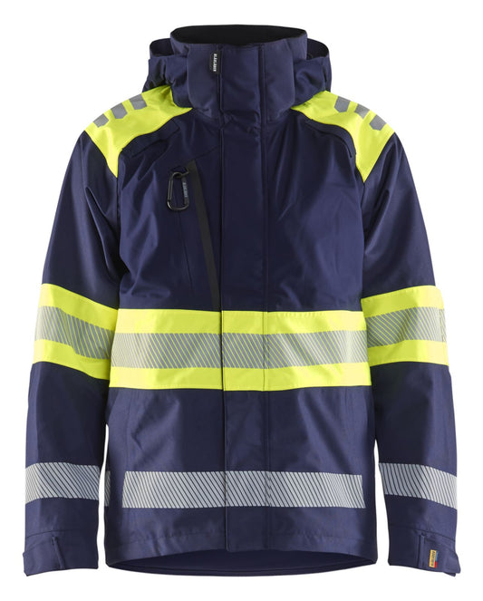 Blaklader jassen 44201977 marineblauw-fluo geel(8933)