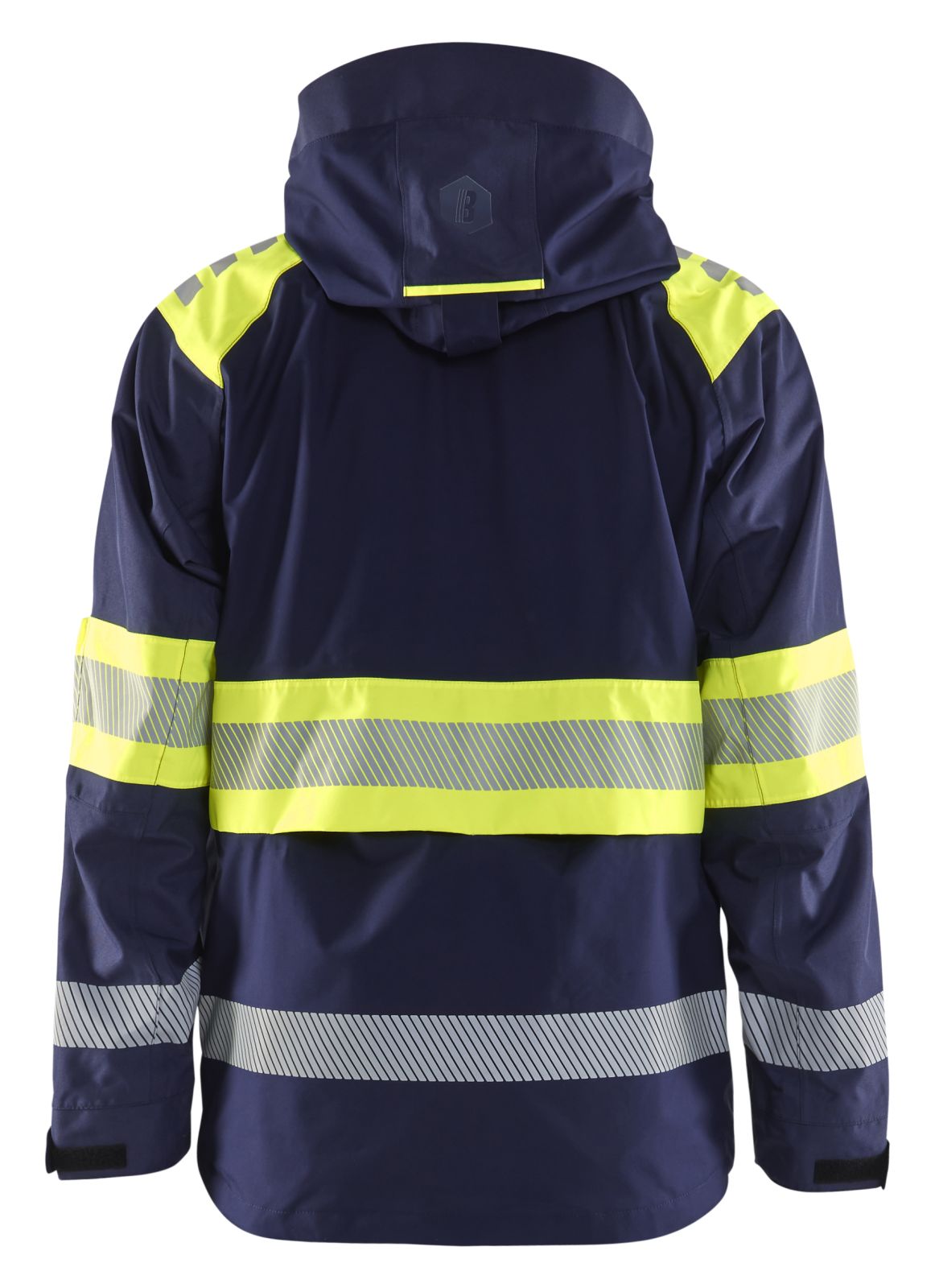 Blaklader jassen 44201977 marineblauw-fluo geel(8933)