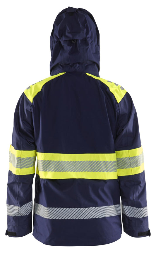 Blaklader jassen 44201977 marineblauw-fluo geel(8933)
