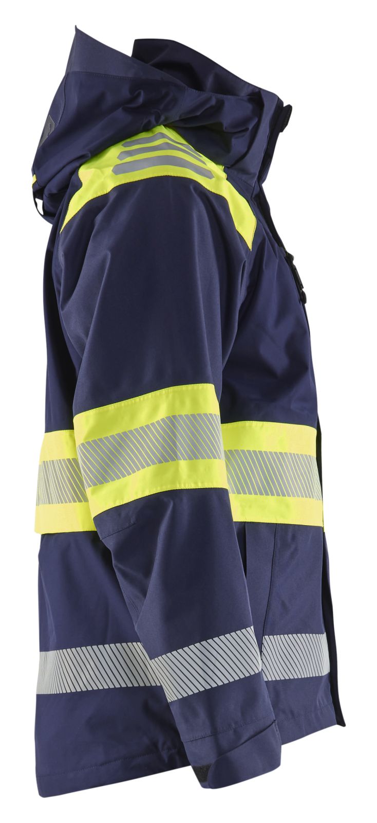 Blaklader jassen 44201977 marineblauw-fluo geel(8933)
