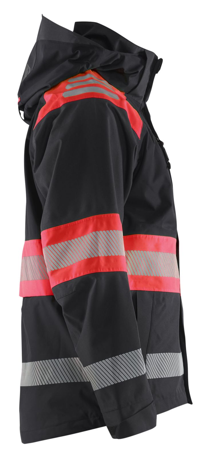 Blaklader jassen 44201977 zwart-fluo rood(9955)