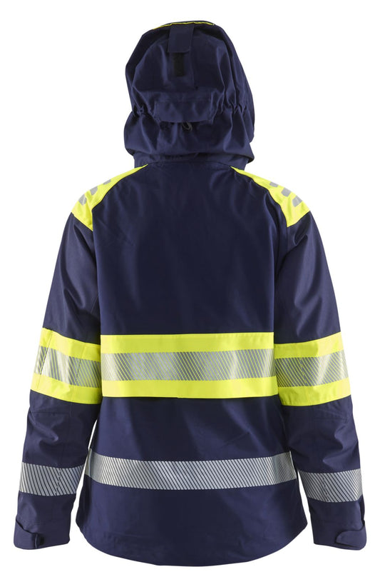 Blaklader jassen 44301977 marineblauw-fluo geel(8933)