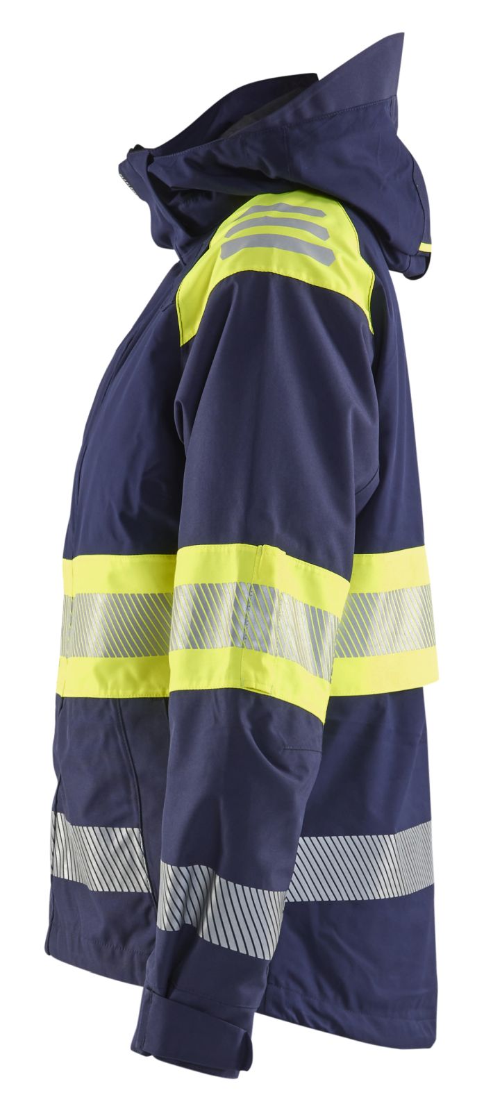 Blaklader jassen 44301977 marineblauw-fluo geel(8933)