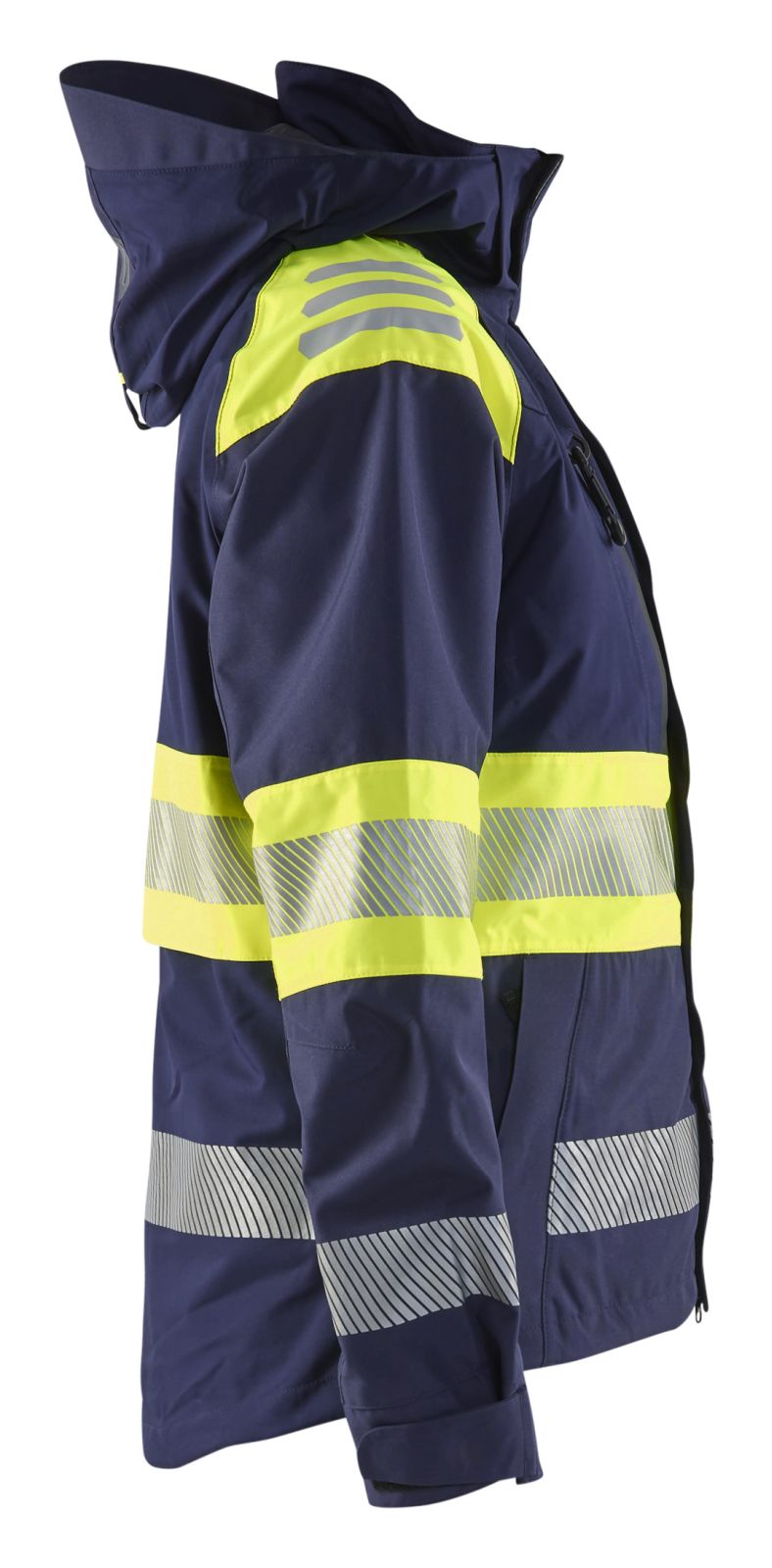 Blaklader jassen 44301977 marineblauw-fluo geel(8933)