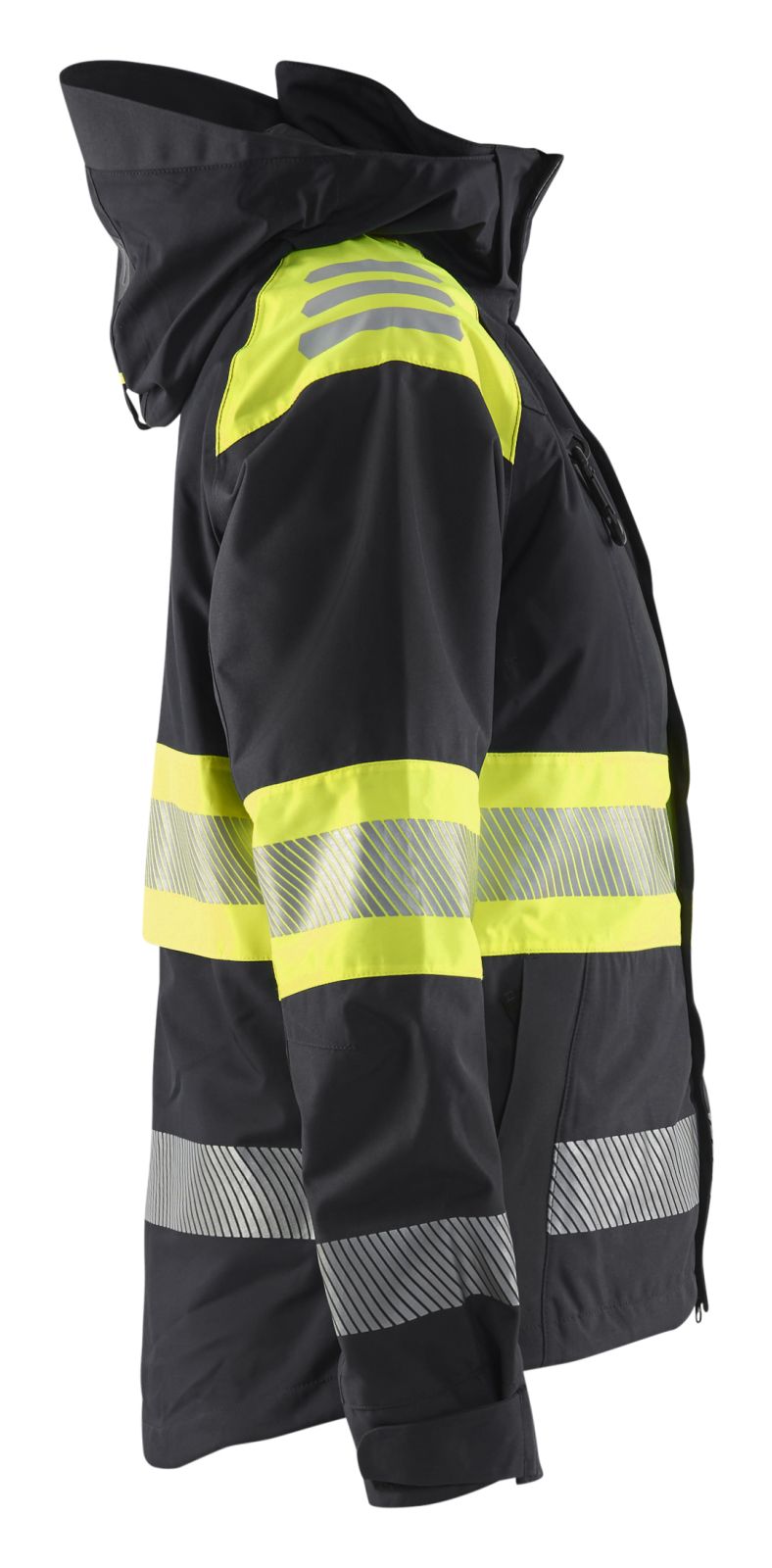 Blaklader jassen 44301977 zwart-fluo geel(9933)
