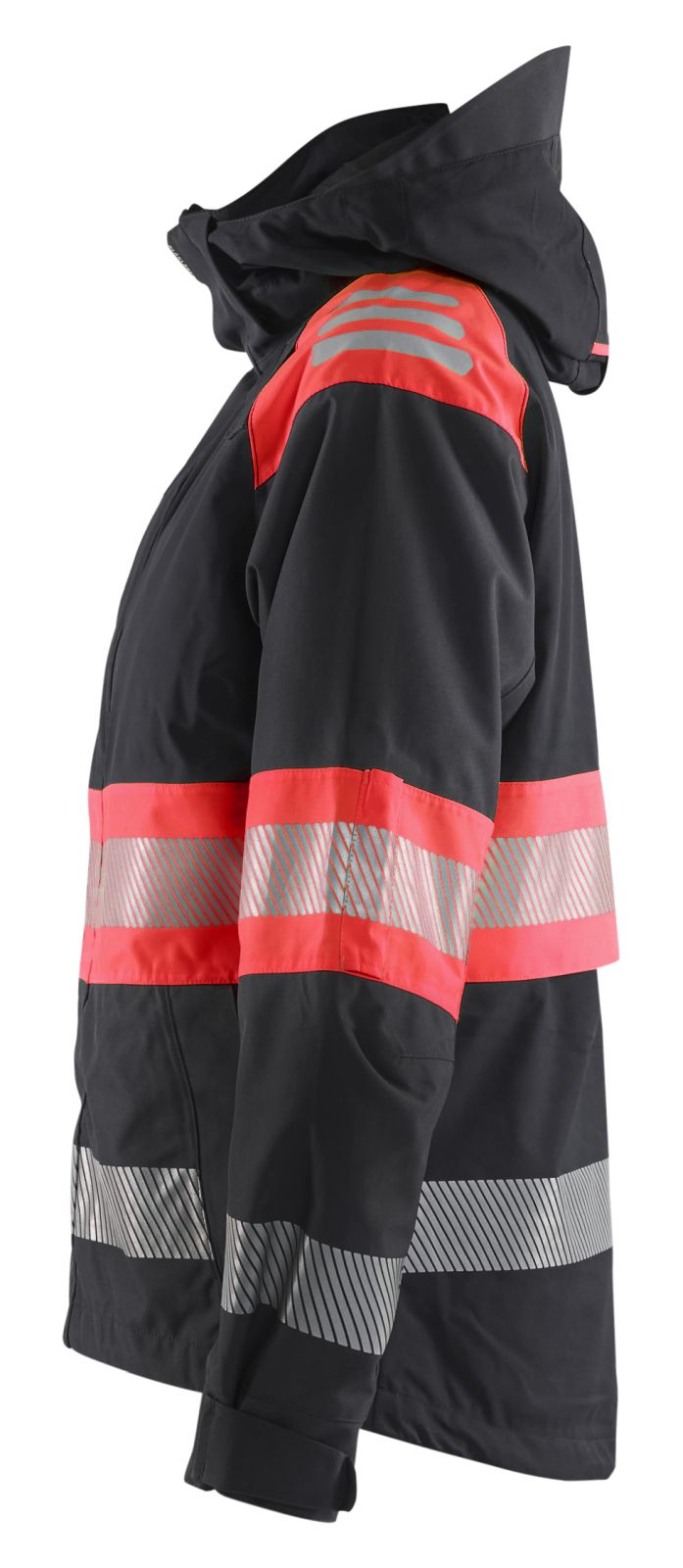 Blaklader jassen 44301977 zwart-fluo rood(9955)