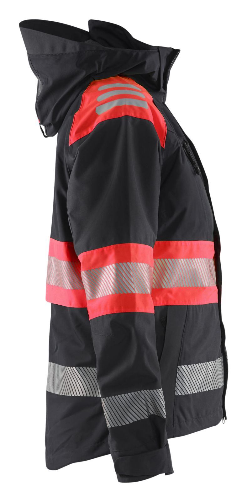 Blaklader jassen 44301977 zwart-fluo rood(9955)