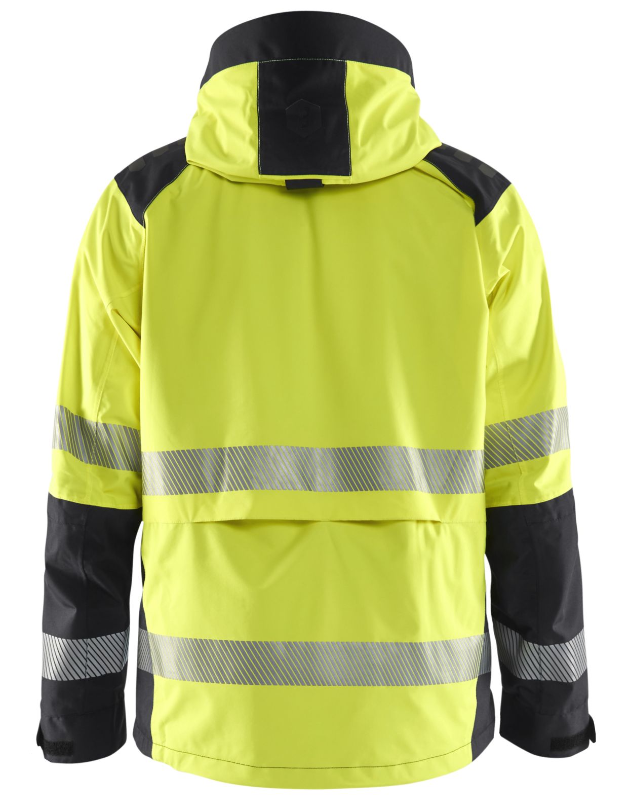 Blaklader High Vis jassen 44351987 shell HiVis waterdicht fluo geel-zwart(3399)