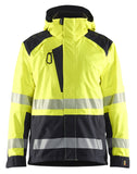 Blaklader High Vis jassen 44351987 shell HiVis waterdicht fluo geel-zwart(3399)