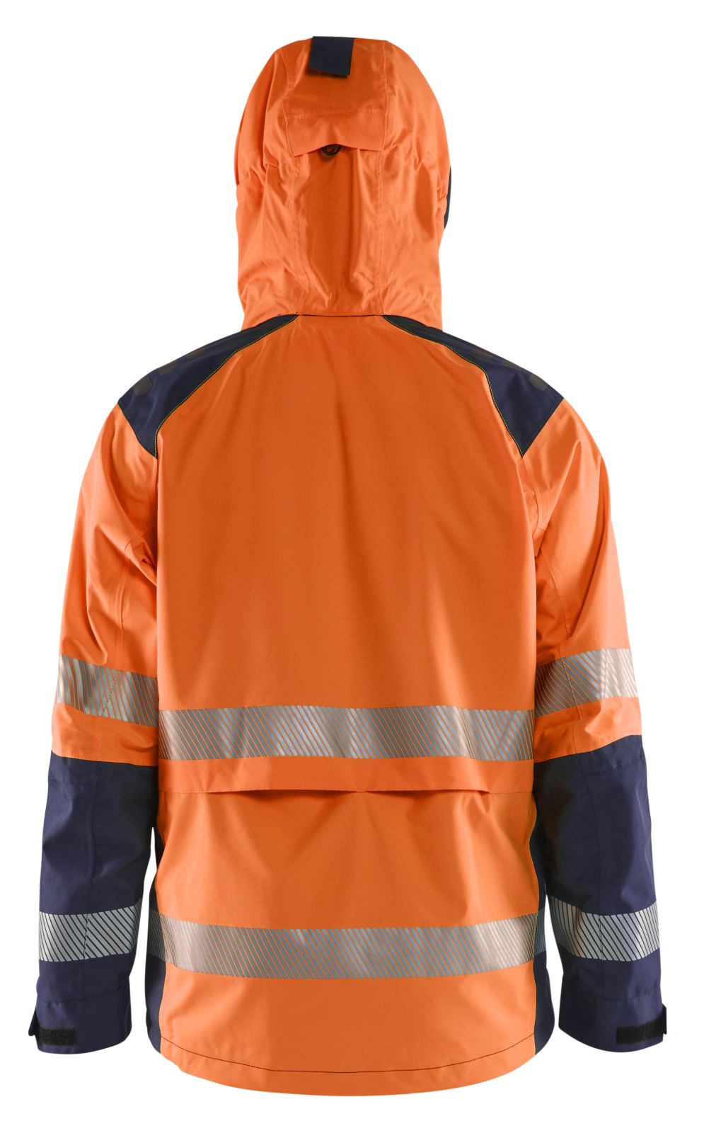 Blaklader High Vis jassen 44351987 shell HiVis waterdicht fluo oranje-marineblauw(5389)