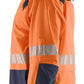 Blaklader High Vis jassen 44351987 shell HiVis waterdicht fluo oranje-marineblauw(5389)