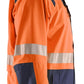 Blaklader High Vis jassen 44351987 shell HiVis waterdicht fluo oranje-marineblauw(5389)