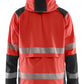 Blaklader High Vis jassen 44351987 shell HiVis waterdicht fluo rood-zwart(5599)
