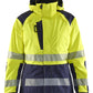 Blaklader High Vis jassen 44361987 shell HiVis waterdicht dames fluo geel-marineblauw(3389)