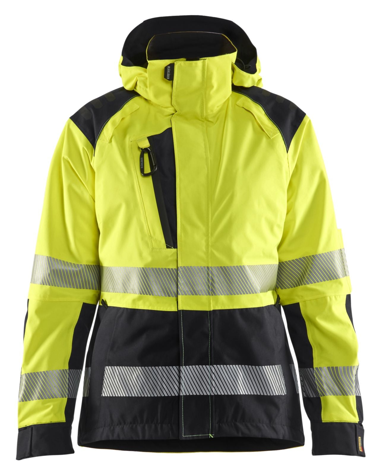 Blaklader High Vis jassen 44361987 shell HiVis waterdicht dames fluo geel-zwart(3399)