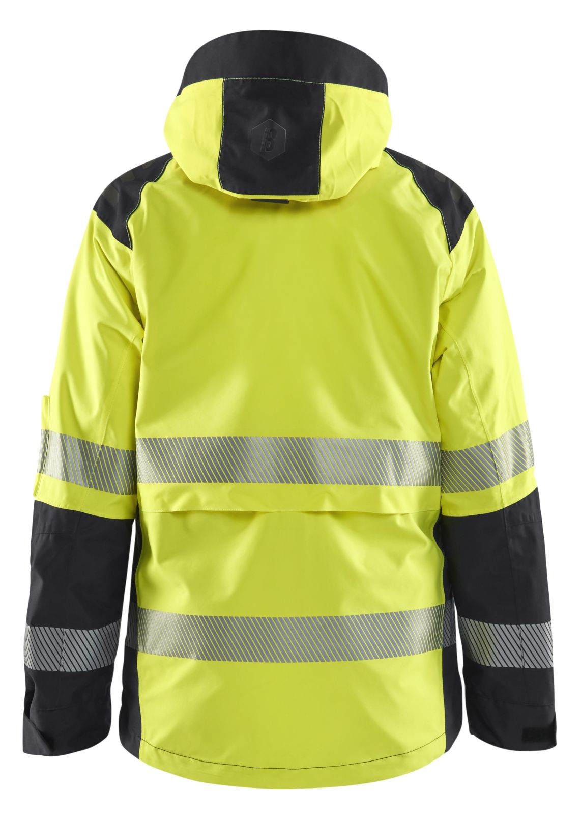 Blaklader High Vis jassen 44361987 shell HiVis waterdicht dames fluo geel-zwart(3399)