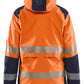 Blaklader High Vis jassen 44361987 shell HiVis waterdicht dames fluo oranje-marineblauw(5389)
