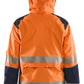 Blaklader High Vis jassen 44361987 shell HiVis waterdicht dames fluo oranje-marineblauw(5389)