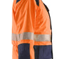 Blaklader High Vis jassen 44361987 shell HiVis waterdicht dames fluo oranje-marineblauw(5389)