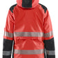 Blaklader High Vis jassen 44361987 shell HiVis waterdicht dames fluo rood-zwart(5599)
