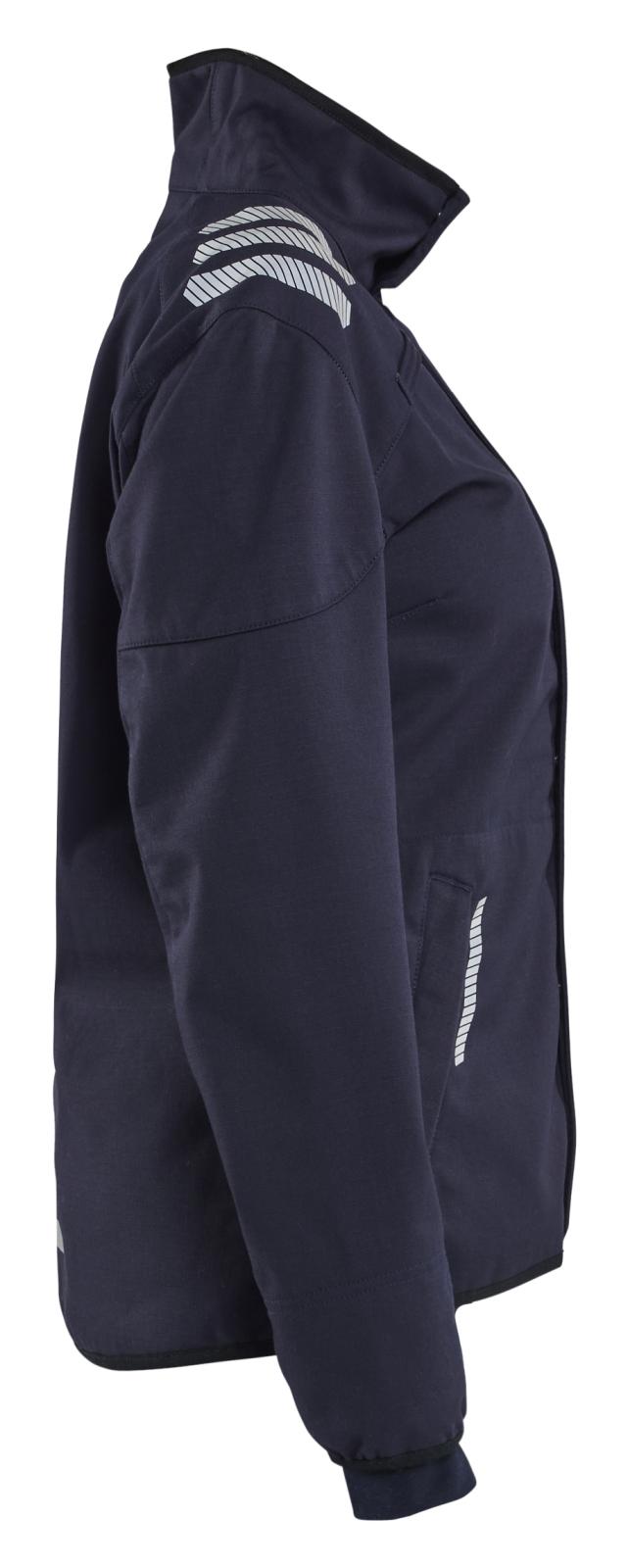Blaklader Vlamvertragend Dames Multinorm Jack 44421560 Softshell inherent marineblauw(8900)