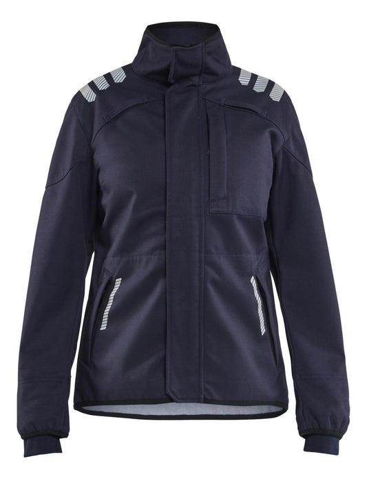 Blaklader Vlamvertragend Dames Multinorm Jack 44421560 Softshell inherent marineblauw(8900)