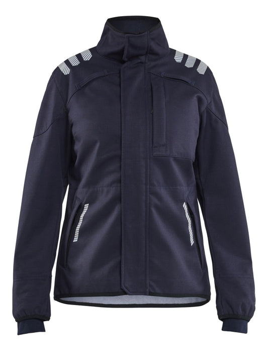 Blaklader Vlamvertragend Dames Multinorm Jack 44421560 Softshell inherent marineblauw(8900)