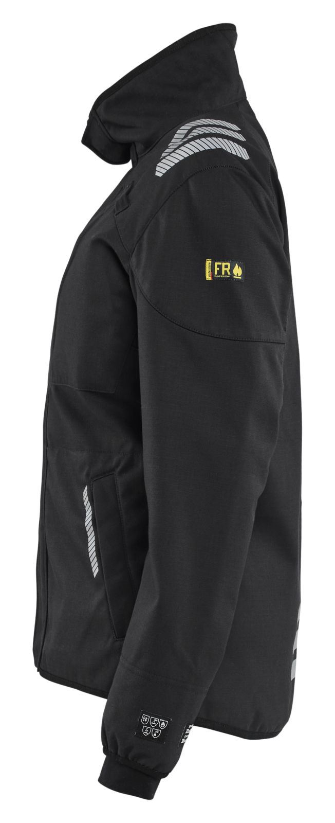 Blaklader Vlamvertragend Dames Multinorm Jack 44421560 Softshell inherent zwart(9900)