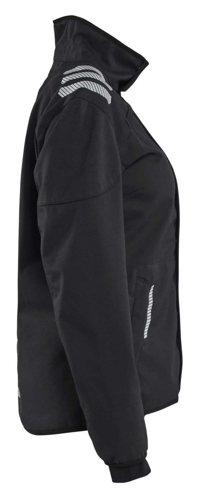 Blaklader Vlamvertragend Dames Multinorm Jack 44421560 Softshell inherent zwart(9900)