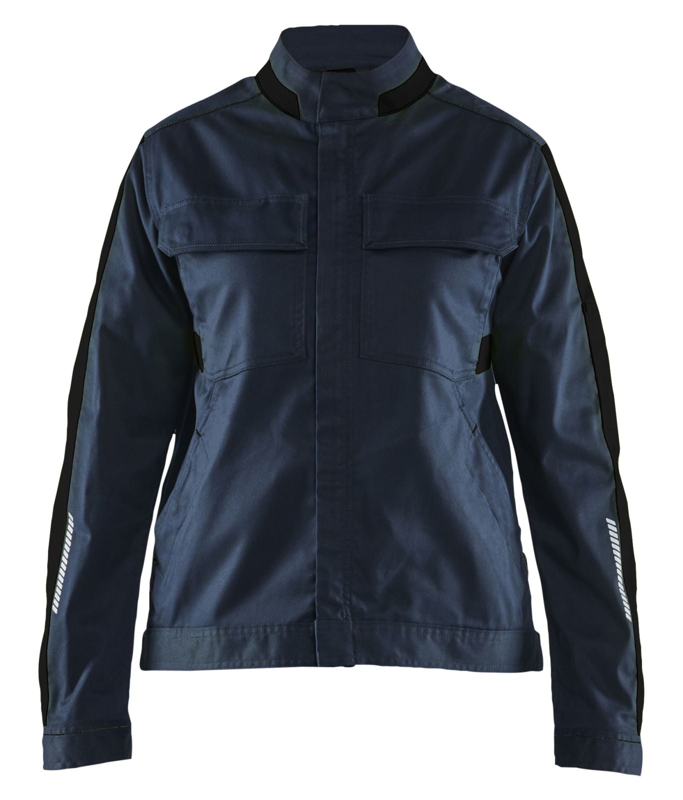 Blaklader Industrie Dames Jack 44431832 stretch donker marineblauw-zwart(8699)