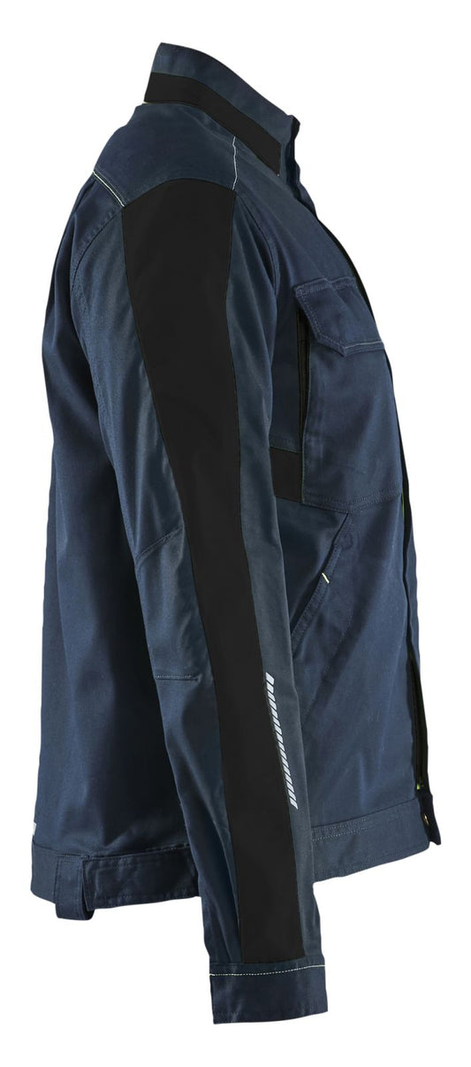 Blaklader Industrie Dames Jack 44431832 stretch donker marineblauw-zwart(8699)