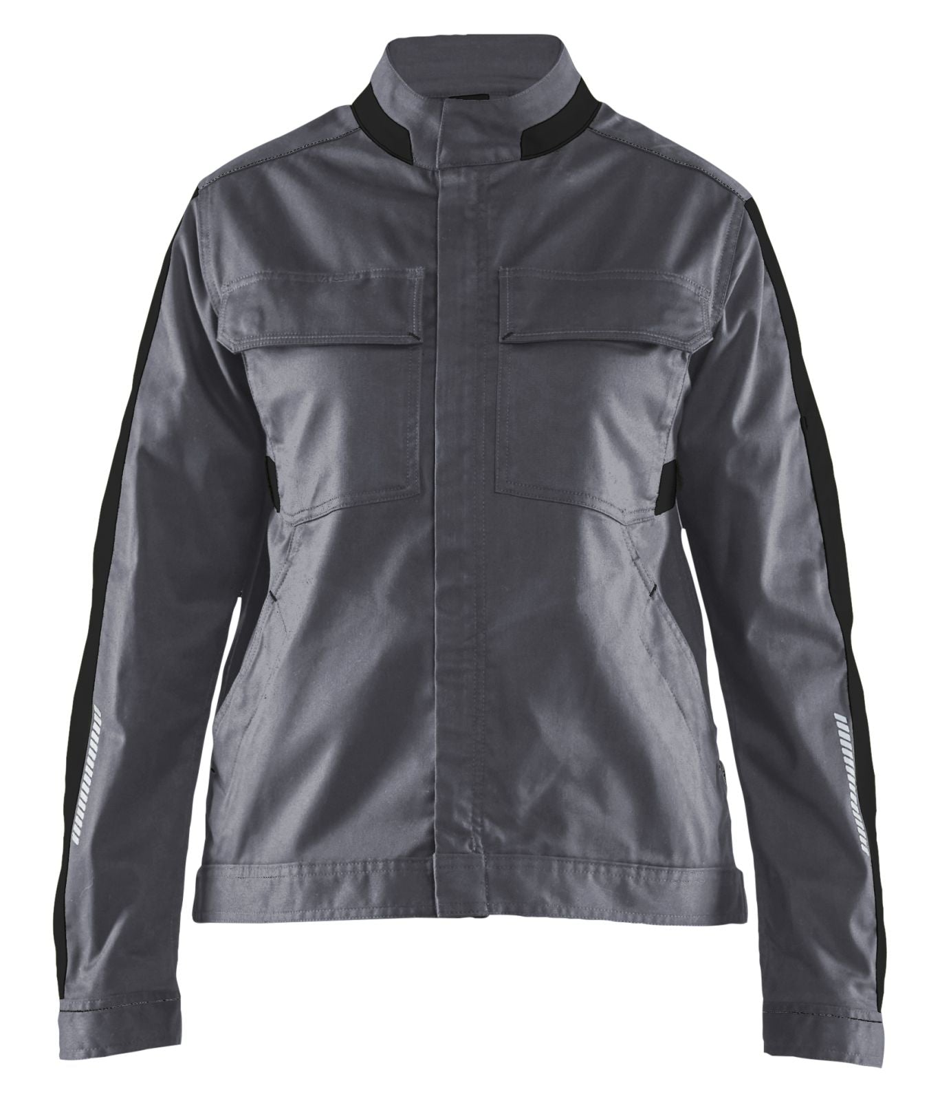 Blaklader Industrie Dames Jack 44431832 stretch midden grijs-zwart(9699)
