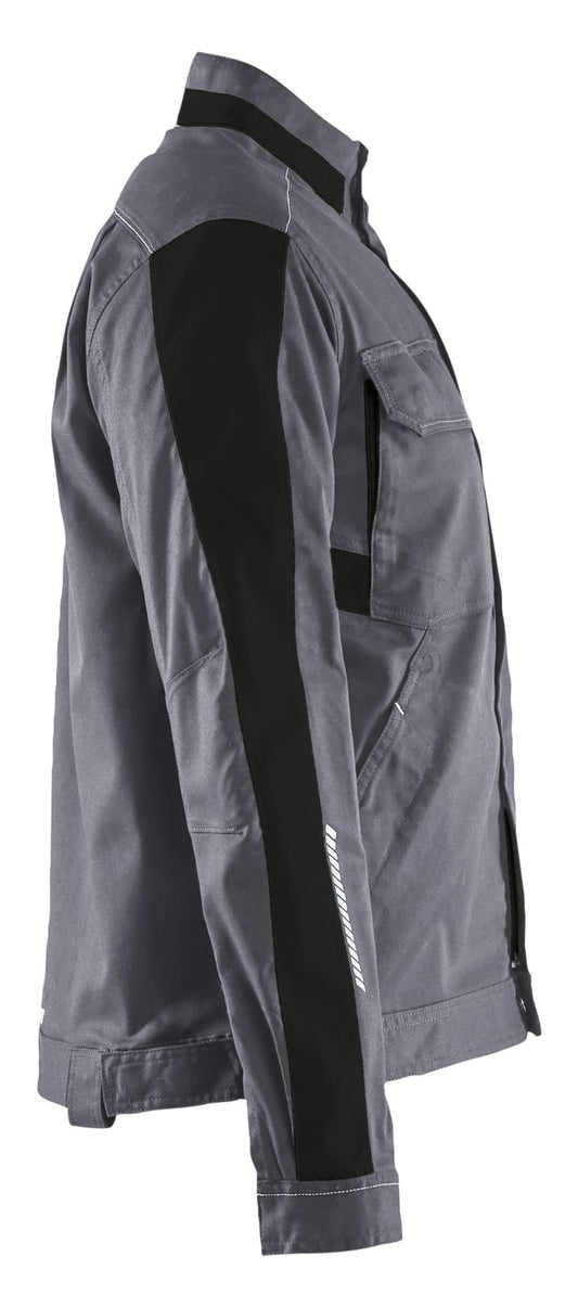 Blaklader Industrie Dames Jack 44431832 stretch midden grijs-zwart(9699)