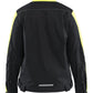 Blaklader Industrie Dames Jack 44431832 stretch zwart-fluo geel(9933)