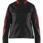Blaklader Industrie Dames Jack 44431832 stretch zwart-rood(9956)