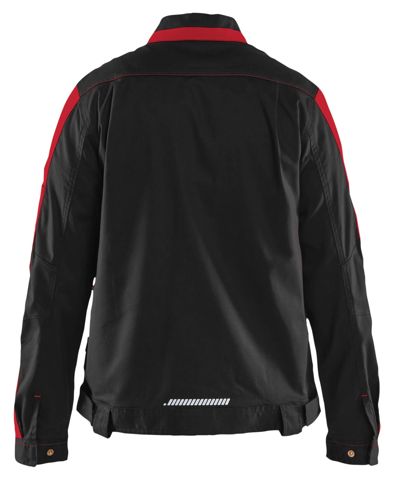 Blaklader Industrie Dames Jack 44431832 stretch zwart-rood(9956)