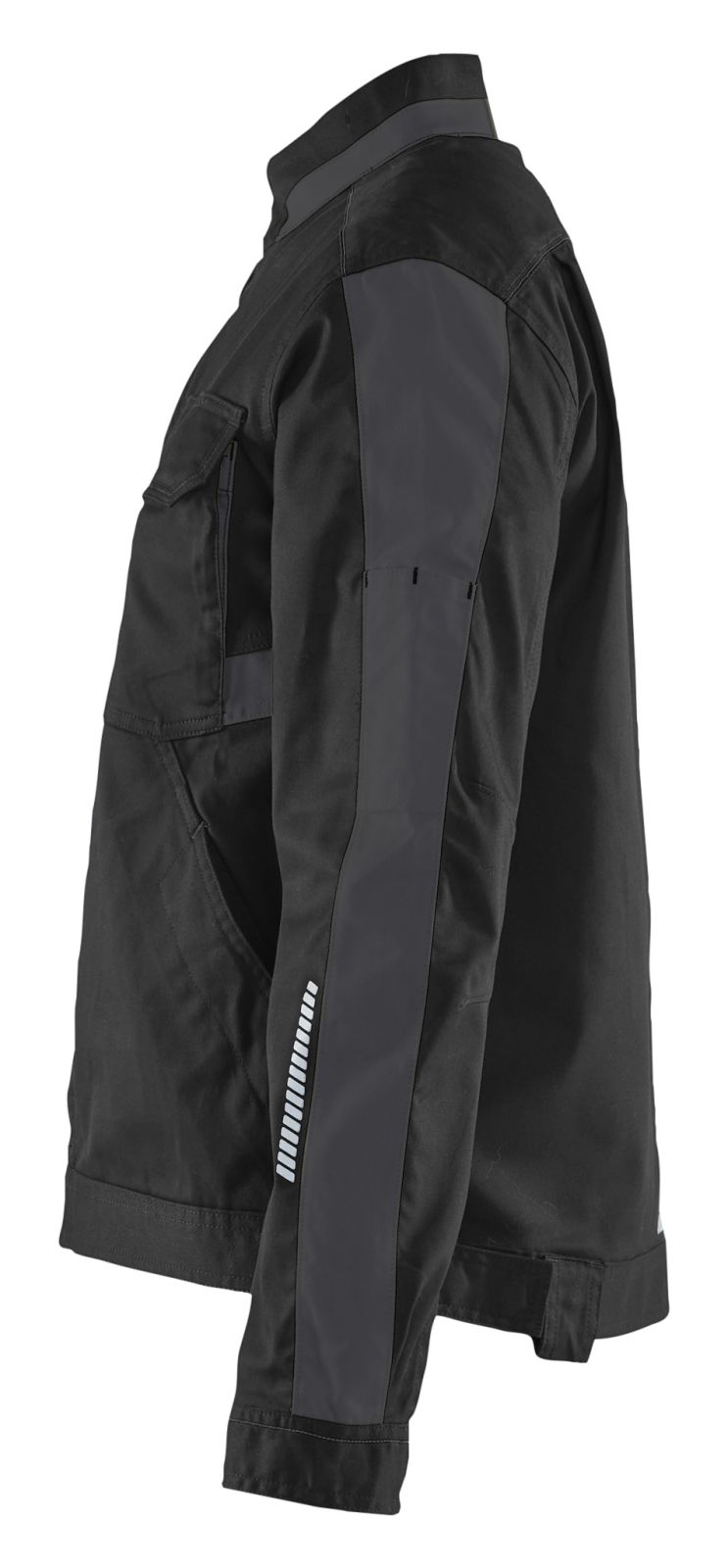 Blaklader Industrie Dames Jack 44431832 stretch zwart-donkergrijs(9998)