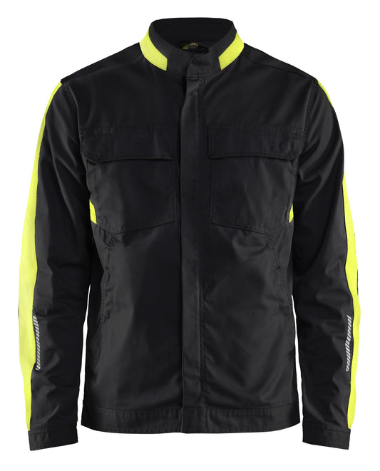Blaklader Jassen 44441832 zwart-fluo geel(9933)