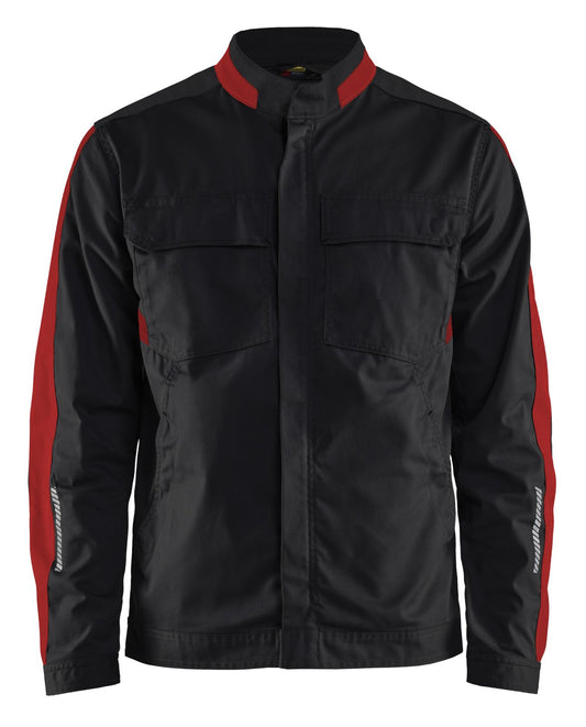 Blaklader Jassen 44441832 zwart-rood(9956)