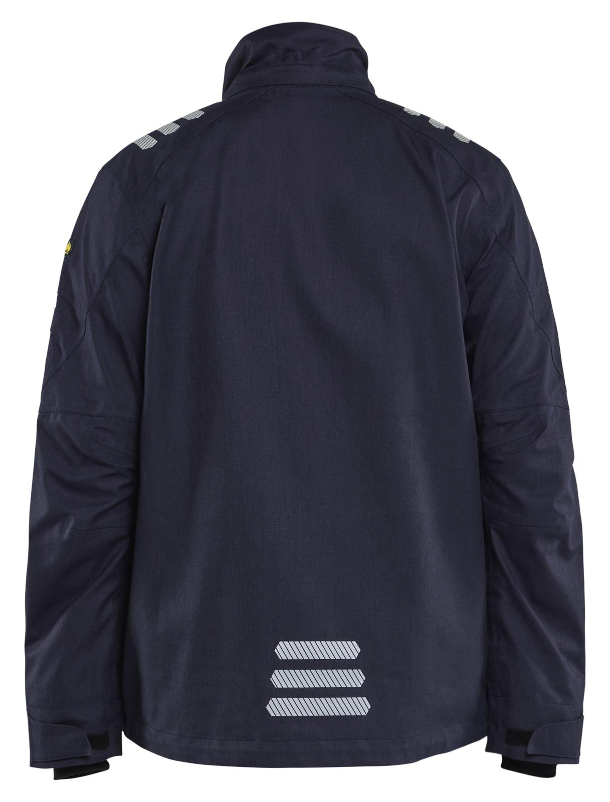 Blaklader Vlamvertragend Multinorm Jack 44461534 Shell APC 2 inherent vlamwerend marineblauw(8900)
