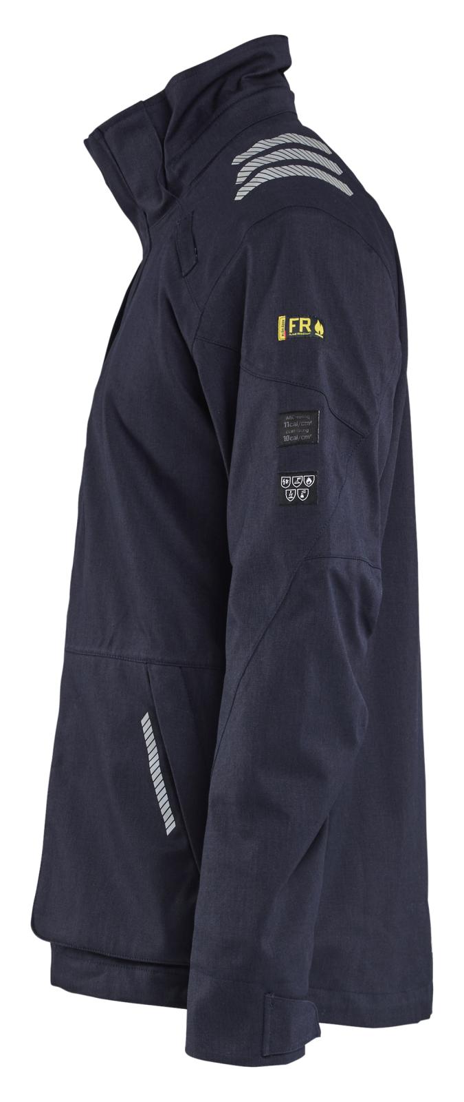Blaklader Vlamvertragend Multinorm Jack 44461534 Shell APC 2 inherent vlamwerend marineblauw(8900)
