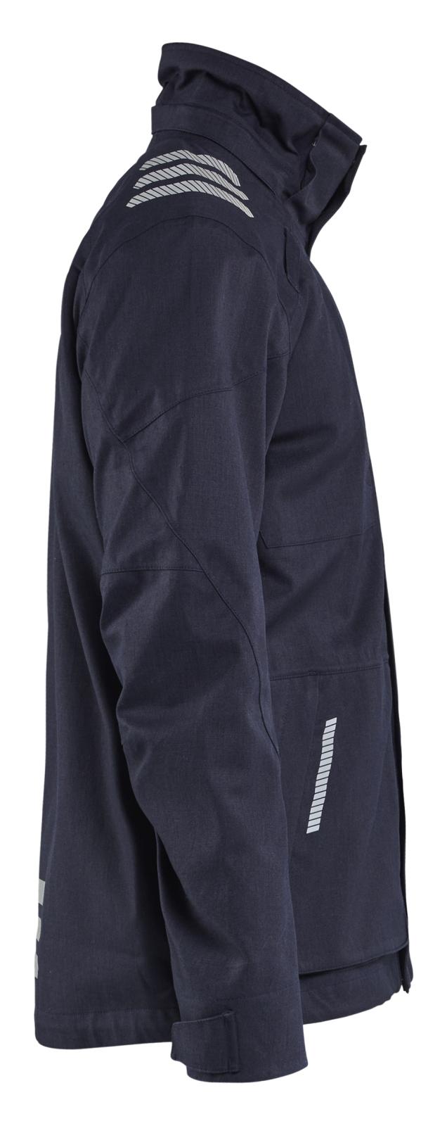 Blaklader Vlamvertragend Multinorm Jack 44461534 Shell APC 2 inherent vlamwerend marineblauw(8900)