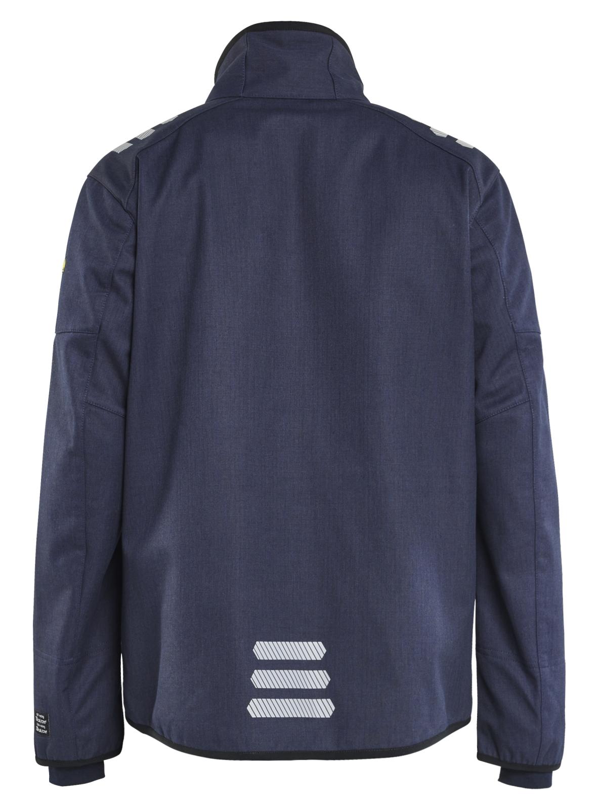 Blaklader Vlamvertragend APC 2 Multinorm Jack 44471560 softshell Inherent vlamwerend antistatisch marineblauw(8900)