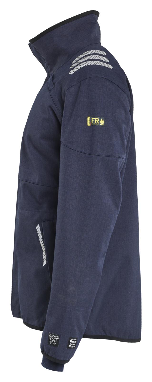 Blaklader Vlamvertragend APC 2 Multinorm Jack 44471560 softshell Inherent vlamwerend antistatisch marineblauw(8900)