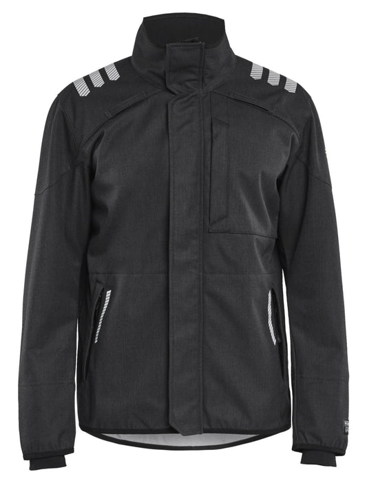 Blaklader Vlamvertragend APC 2 Multinorm Jack 44471560 softshell zwart(9900)