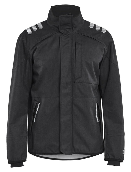Blaklader Vlamvertragend APC 2 Multinorm Jack 44471560 softshell zwart(9900)
