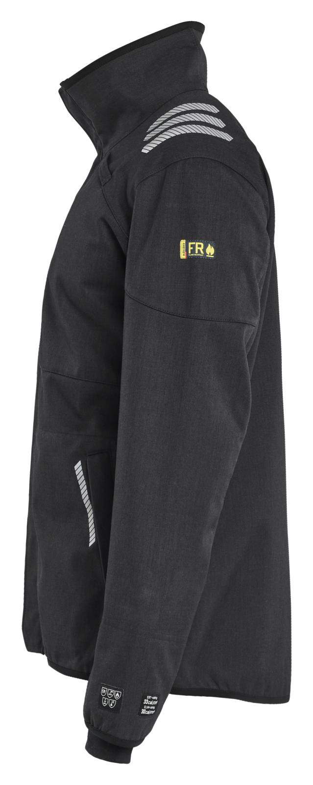 Blaklader Vlamvertragend APC 2 Multinorm Jack 44471560 softshell zwart(9900)