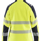 Blaklader Vlamvertragend Multinorm Dames Jack 44481560 softshell vlamwerend antistatisch chemische spatten fluo geel-marineblauw(3389)